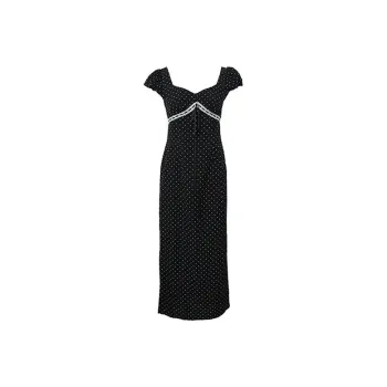 Qiuerle Short Sleeved Dress Women's
