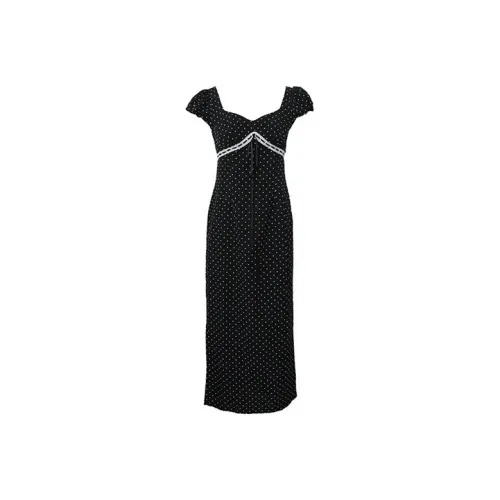 Qiuerle Short Sleeved Dress Women's
