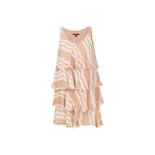 ARMANI EXCHANGE Sleeveless Dresses Women's Light Brown
