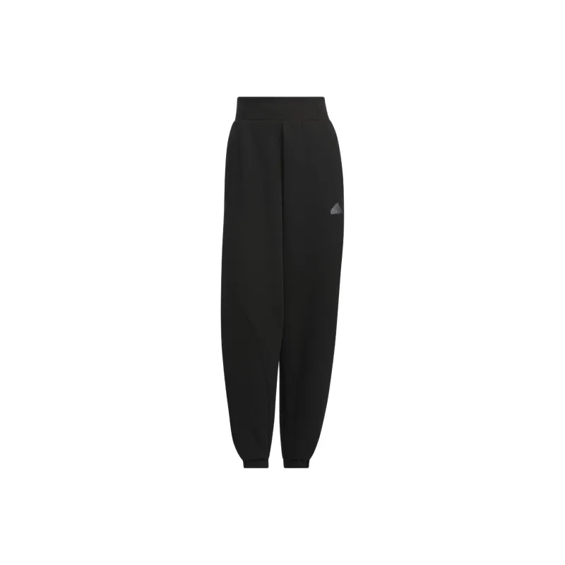 Adidas FW24 Knitted Sports Pants Women's Black-0