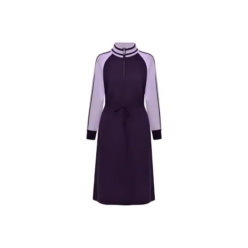 DIFFIE RIEGER Long-Sleeved Dresses Women's Purple