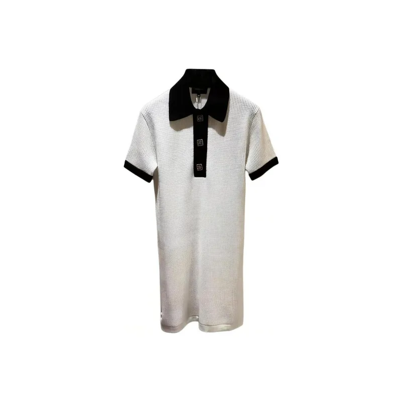 CHANEL 23 Fall Winter New Arrivals Dress Women's White-0