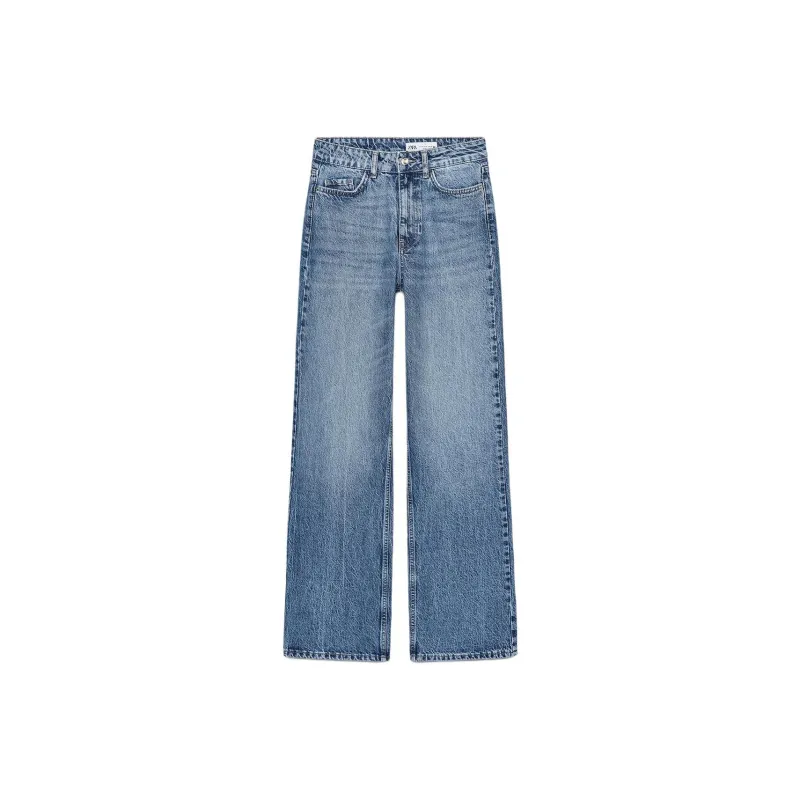ZARA Jeans Women's Medium Blue-0