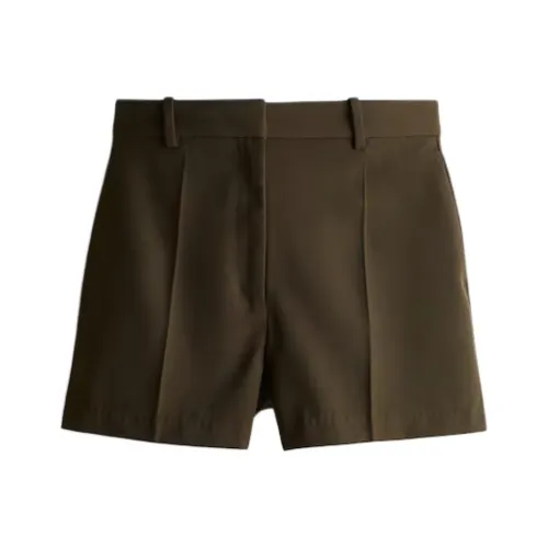 H&M Casual Shorts Women's Dark Khaki Green