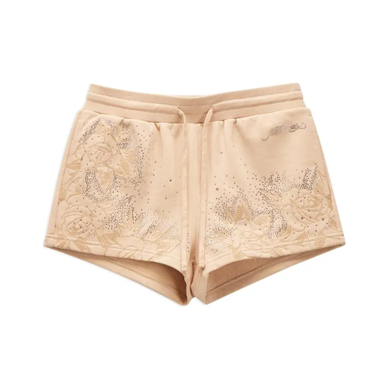 Ed Hardy SS25 Casual Shorts Women's Camel-0