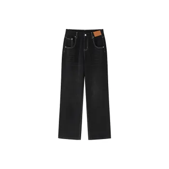 ZHOUMIAO Jeans Women's Black