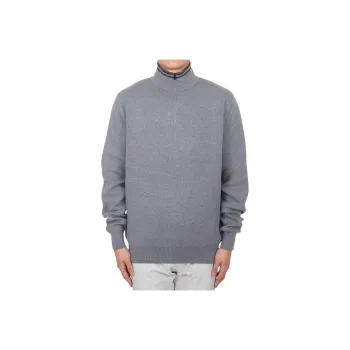 Malbon Golf Knitwear Men's Gray