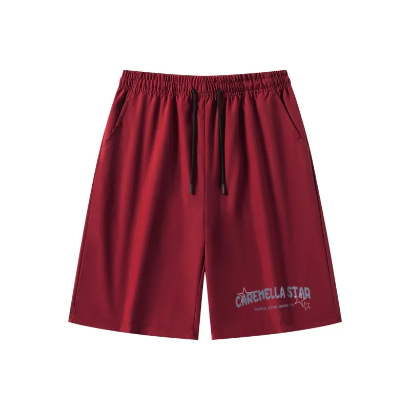 Caramella Casual Shorts Unisex Gray-20
