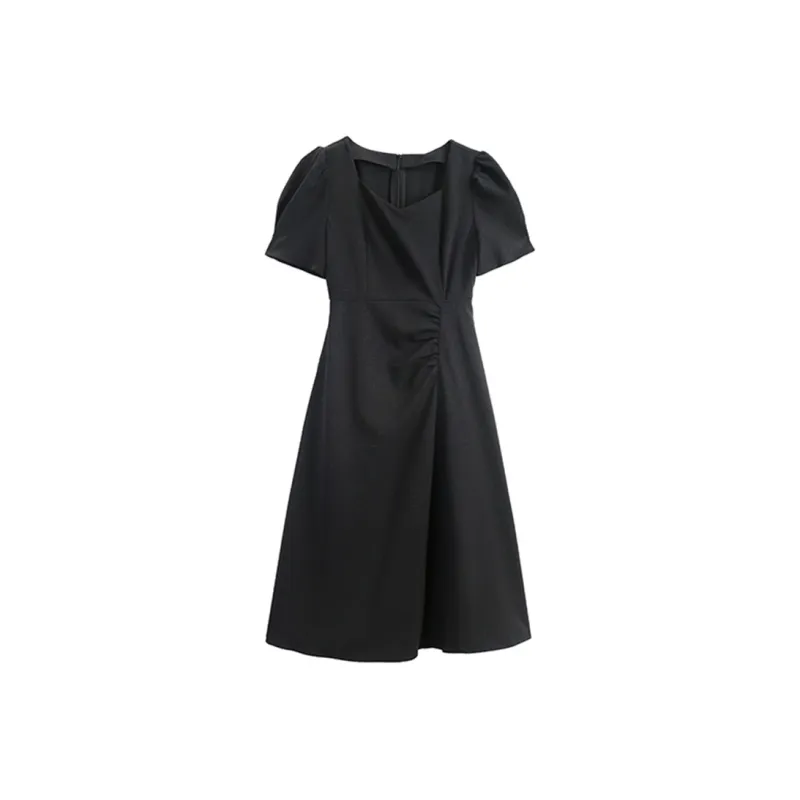SYEEE WITH U Short Sleeved Dresses Women's-6