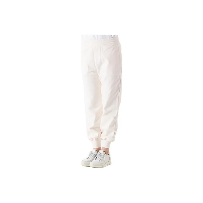 Alexander McQueen Knitted Sports Pants Women's Beige-0