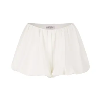 Girly Fancy Club Casual Shorts Women's White