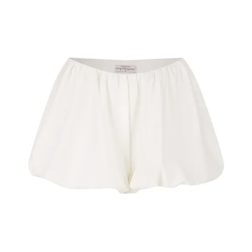 Girly Fancy Club Casual Shorts Women's White