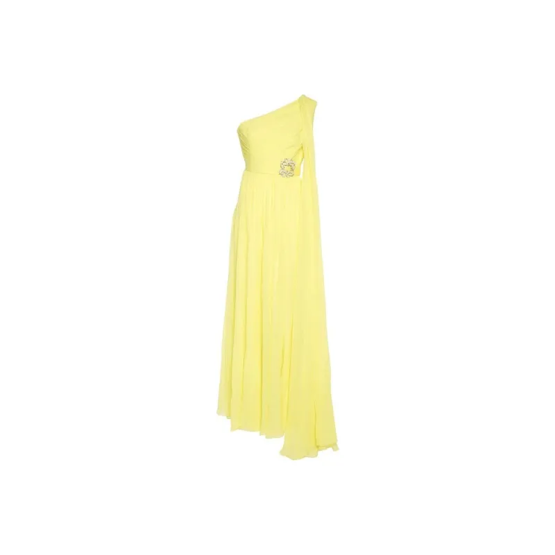 ELIE SAAB Draped One shoulder Gown-0