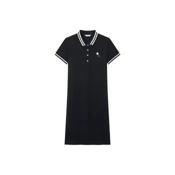 HAZZYS Short Sleeved Dress Women's Navy Blue