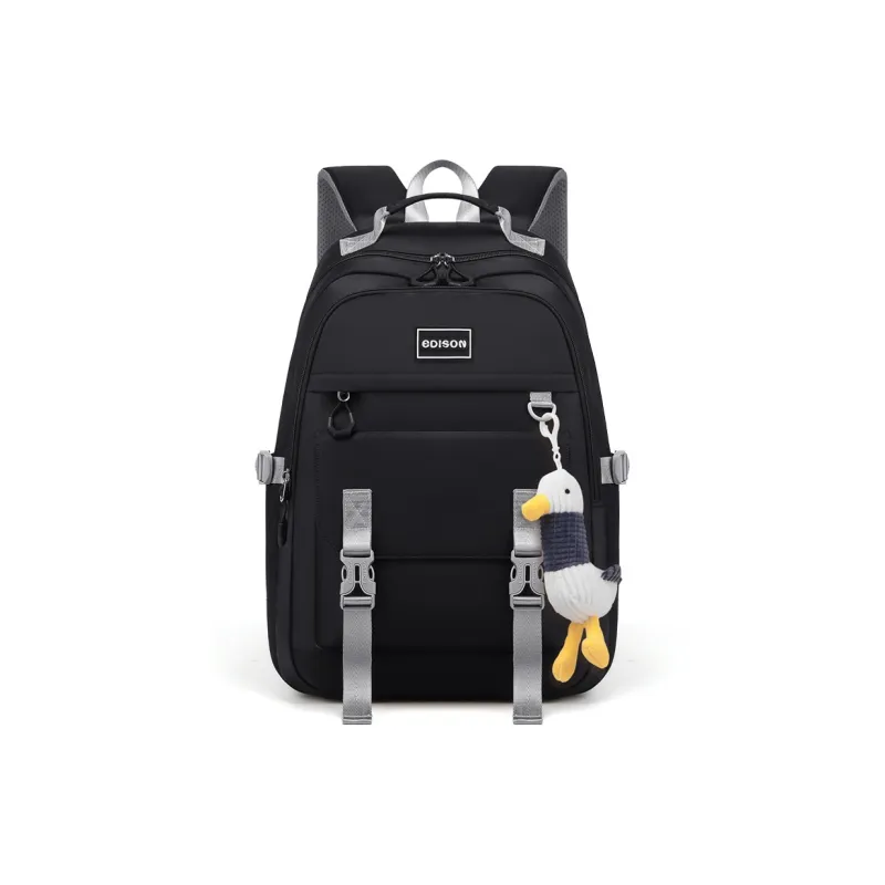 EDISON Water repellent Polyester Backpack Medium Size Unisex Multicolor-1