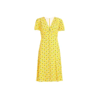 Ochirly x JASON WU Short-Sleeved Dresses Women's Yellow