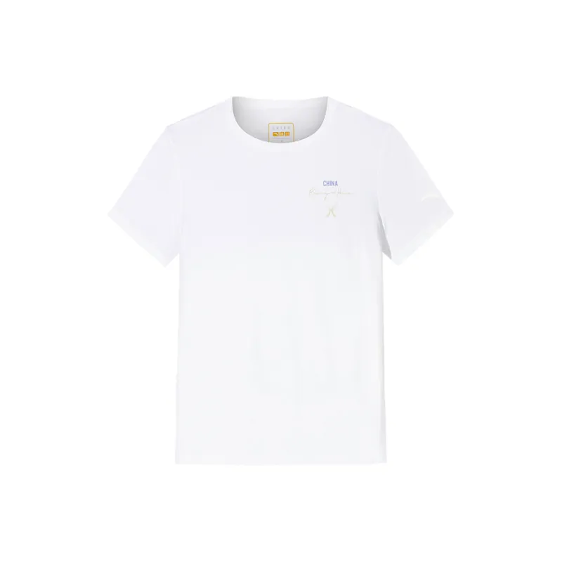 Anta Variety Training Collection T Shirt Women's Snowflake White-0
