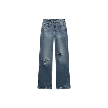 ZARA Trf Jeans Women's Blue