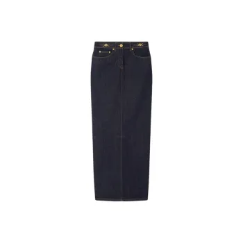 VERSACE Denim Skirt 'Dark Blue'