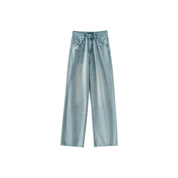 OUNIXUE FW24 Jeans Women's Blue