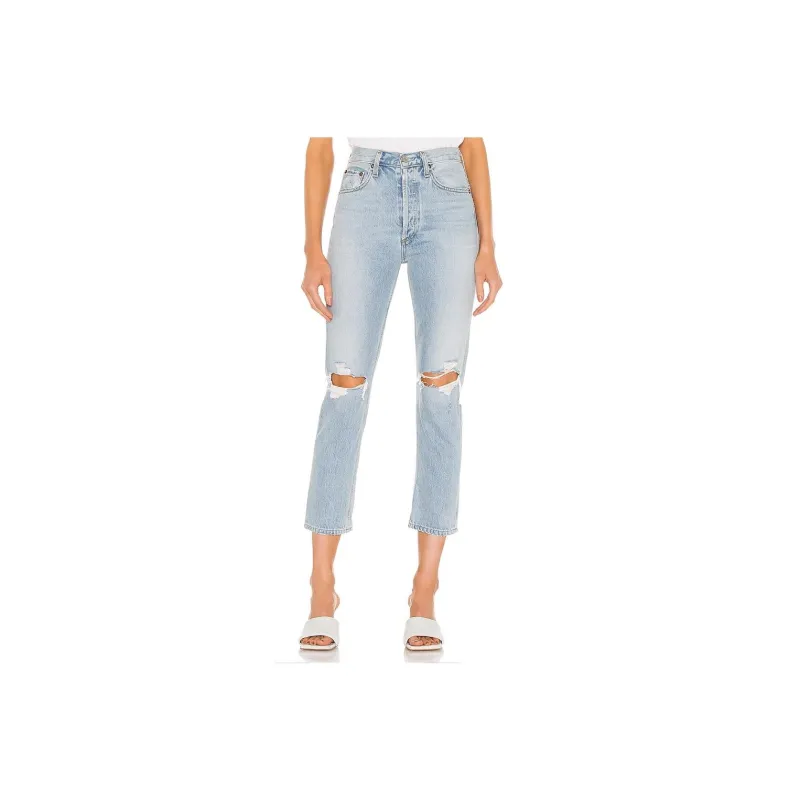 AGOLDE Jeans Women's Sky Blue-0