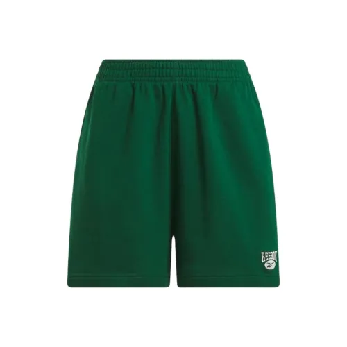 Reebok Classics Archive Essentials Small Logo Short Casual Shorts Women's Dark Green