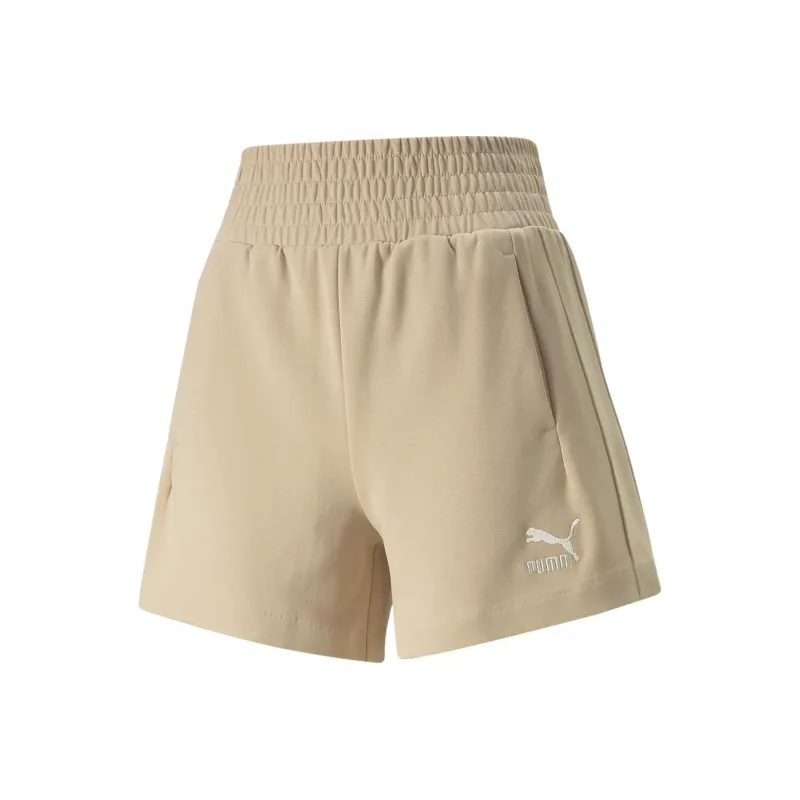 PUMA Casual Shorts Women's Beige-0