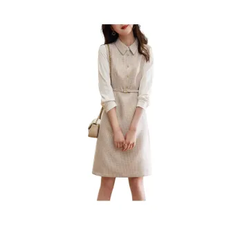 XWI Long Sleeved Dresses Women's Nude Pink