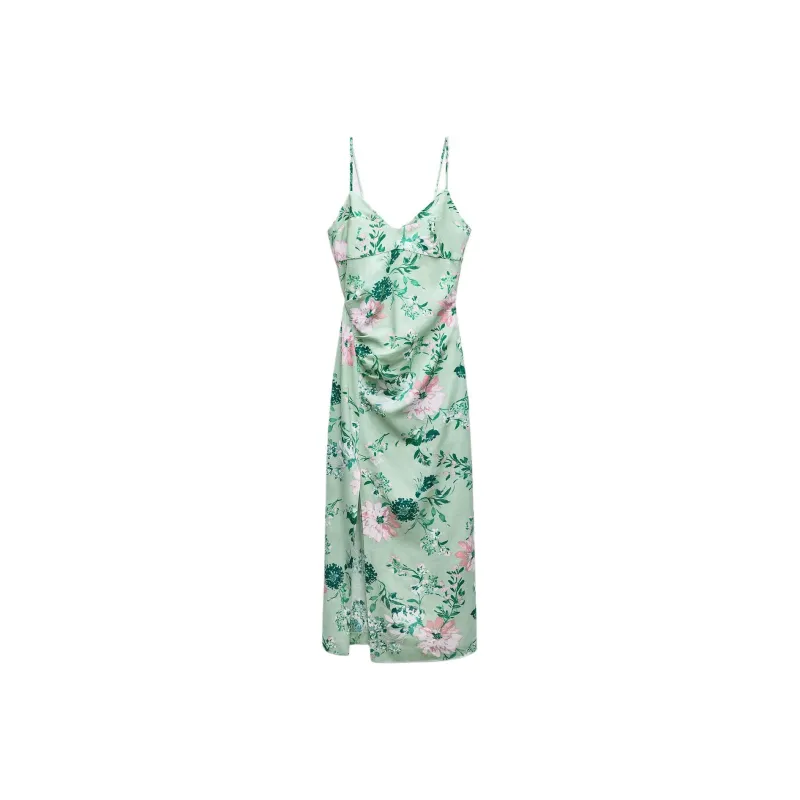 ZARA Slip Dress Women's Multicolor-0