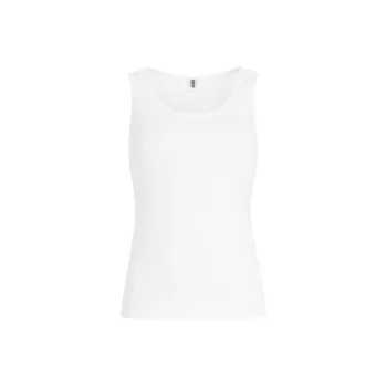 MOSCHINO Sleeveless Sports Shirts Women's White