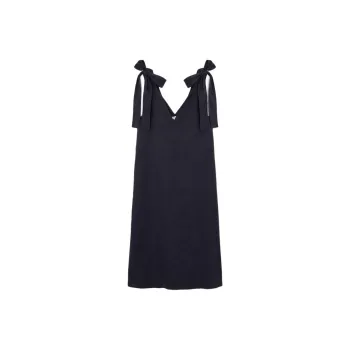 COS Sleeveless Dress Women's Navy Blue