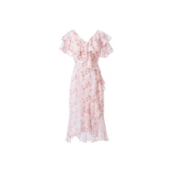 AUI Short-Sleeved Dresses Women's Pink