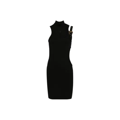 VERSACE JEANS Sleeveless Dress Women's Black