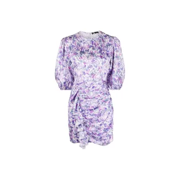 Maje Short-Sleeved Dresses Women's Purple