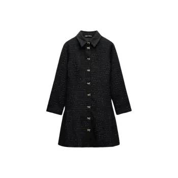 ZARA Long Sleeved Dresses Women's Black