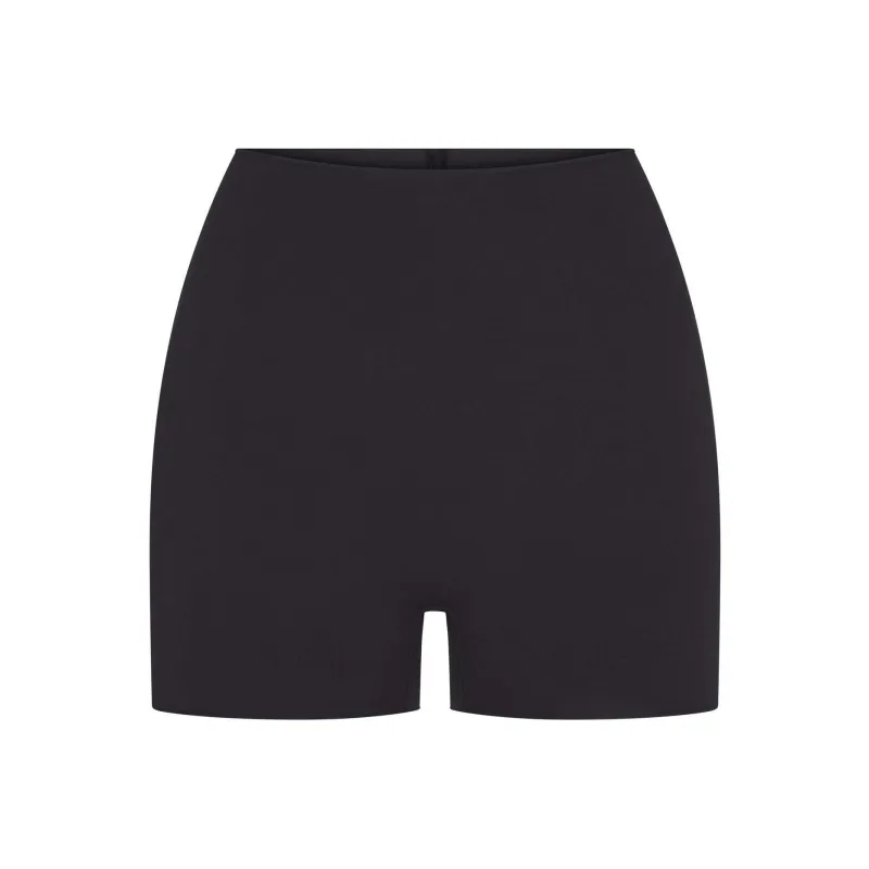 SKIMS SS24 RAW EDGE SHORT Casual Shorts Women's Onyx/Black Agate-0