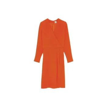 INES DE LA FRESSANGE Long Sleeved Dress Women's Orange