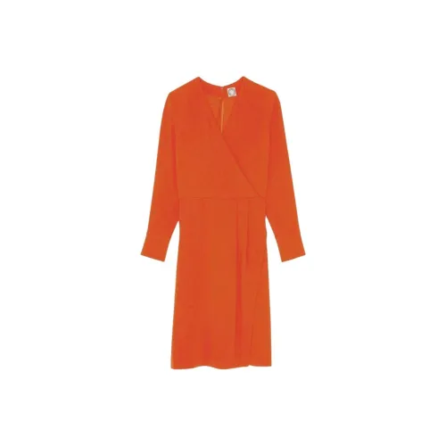 INES DE LA FRESSANGE Long Sleeved Dress Women's Orange