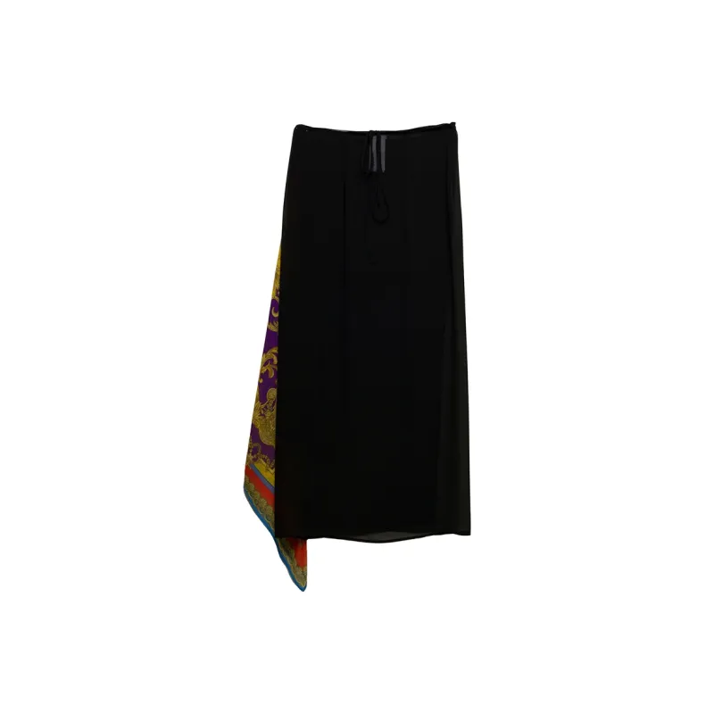 VERSACE Barocco Panelled Cover-up Skirt-0