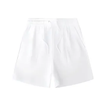 CHAOJIANTA Casual Shorts Women's Snowflake White