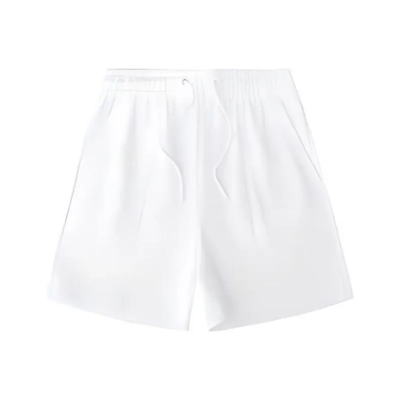 CHAOJIANTA Casual Shorts Women's Snowflake White-0