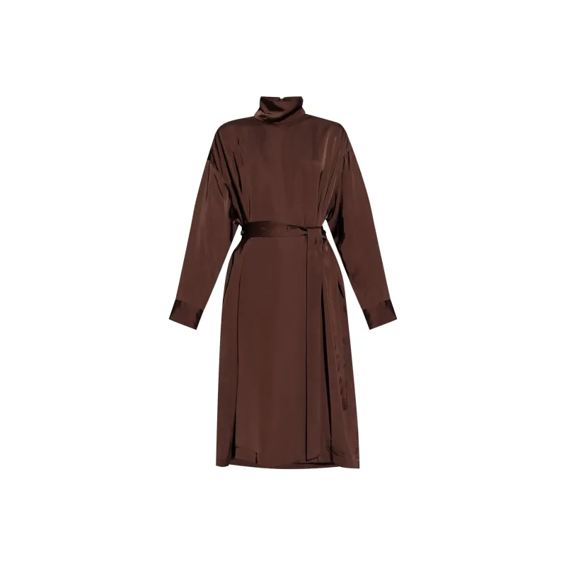 Fabiana Filippi Stand up Collar Dress-0