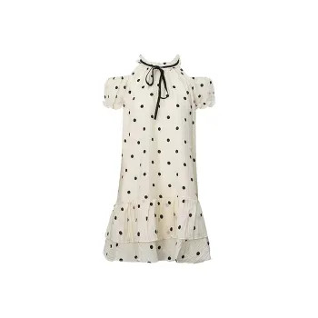 JOSR Short Sleeved Dresses Women's Polka Dot