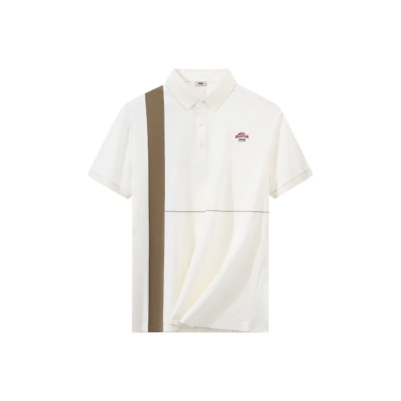 Jeep Short Sleeved Polo Shirt Unisex-0