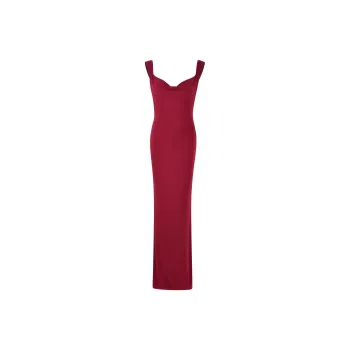 Tiger Mist ZITA DRESS Slip Dress Women's Dark Red