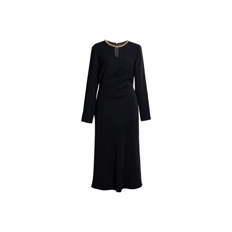 ROEYSHOUSE Long Sleeved Dresses Women's Black-0