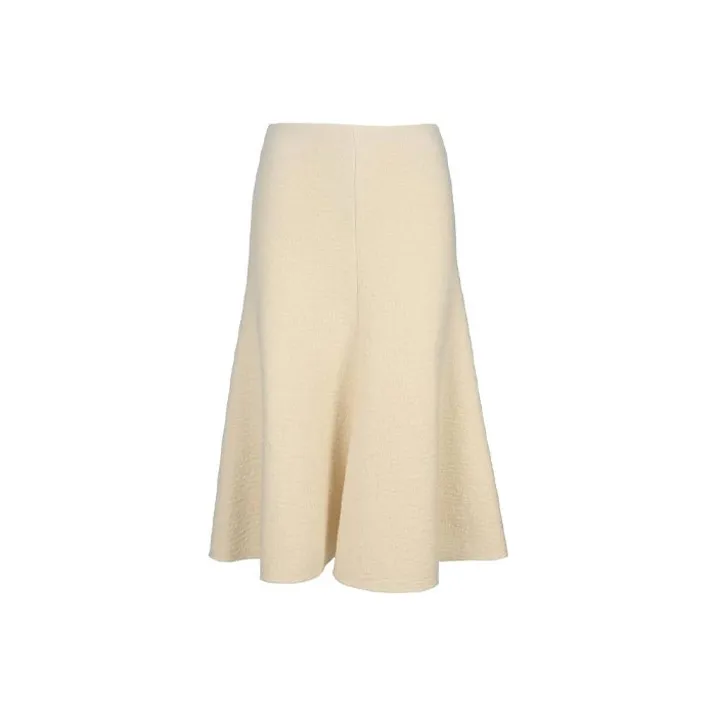 Chloé Casual Long Skirts Women's White-0