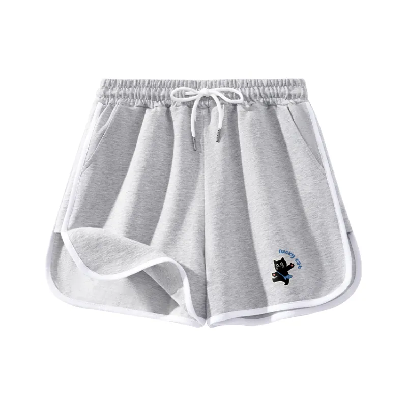 Cotton Casual Shorts Women's-3