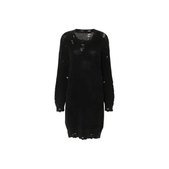 R13 Distressed Knitted Dress