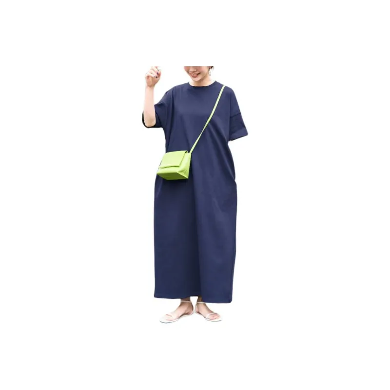 FREAK'S STORE Short Sleeved Dress Women's Marine Blue-0